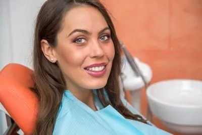 Cereus Dental Care patient smiling during her cosmetic dentistry appointment